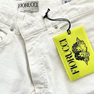 Fiorucci white jeans (new!) size 26